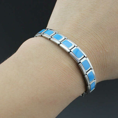 Bracelet italien bleu