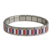 bracelet charms_drapeau_france