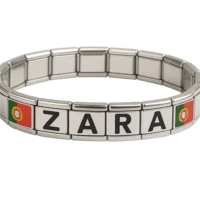 Bracelet charms drapeau de portugal